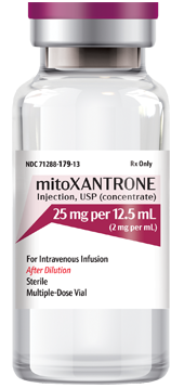 mitoXANTRONE Injection, USP (concentrate) 25 mg per 12.5 mL